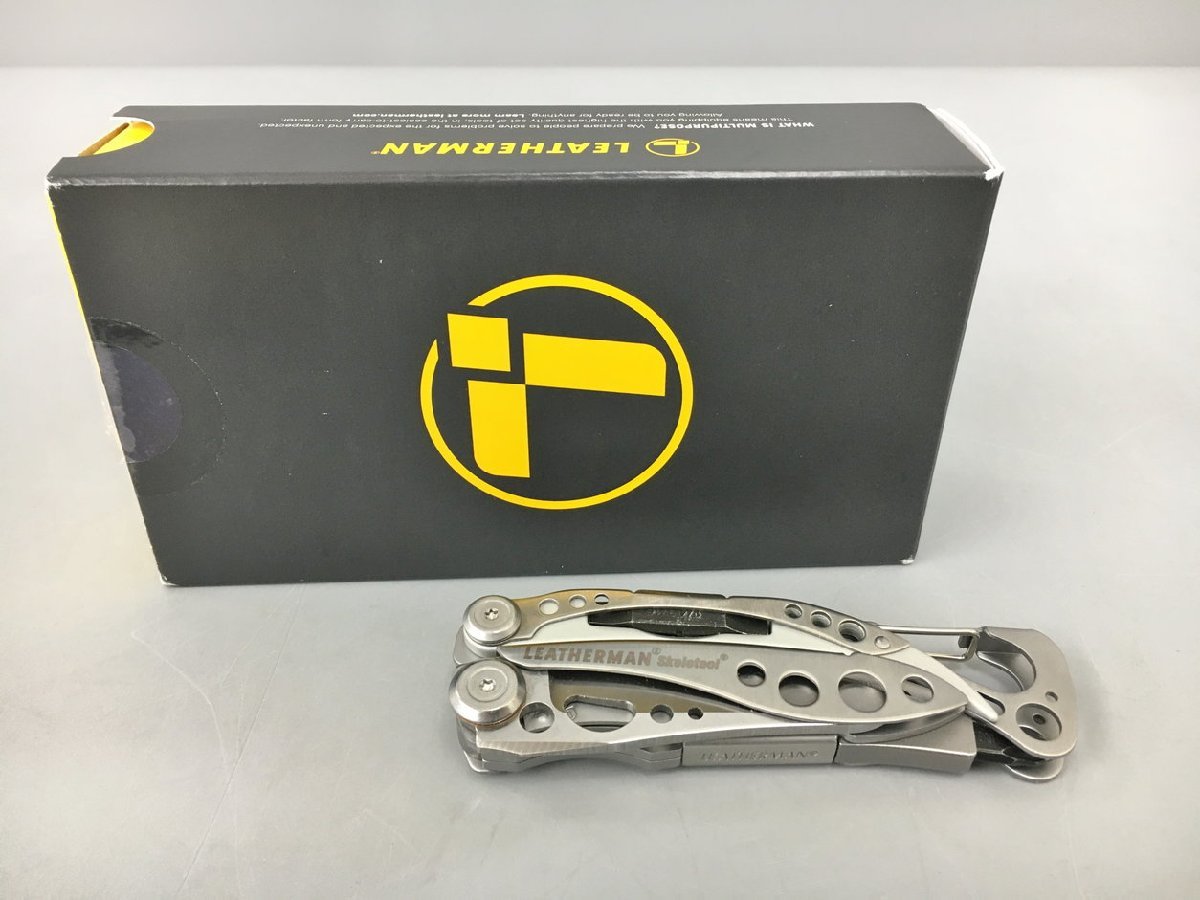 レザーマン LEATHERMAN マルチツール スケルツール 美品 2402LR052の画像1