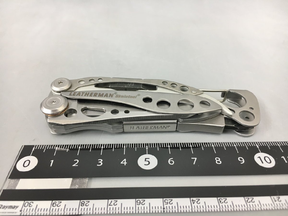 レザーマン LEATHERMAN マルチツール スケルツール 美品 2402LR052の画像2