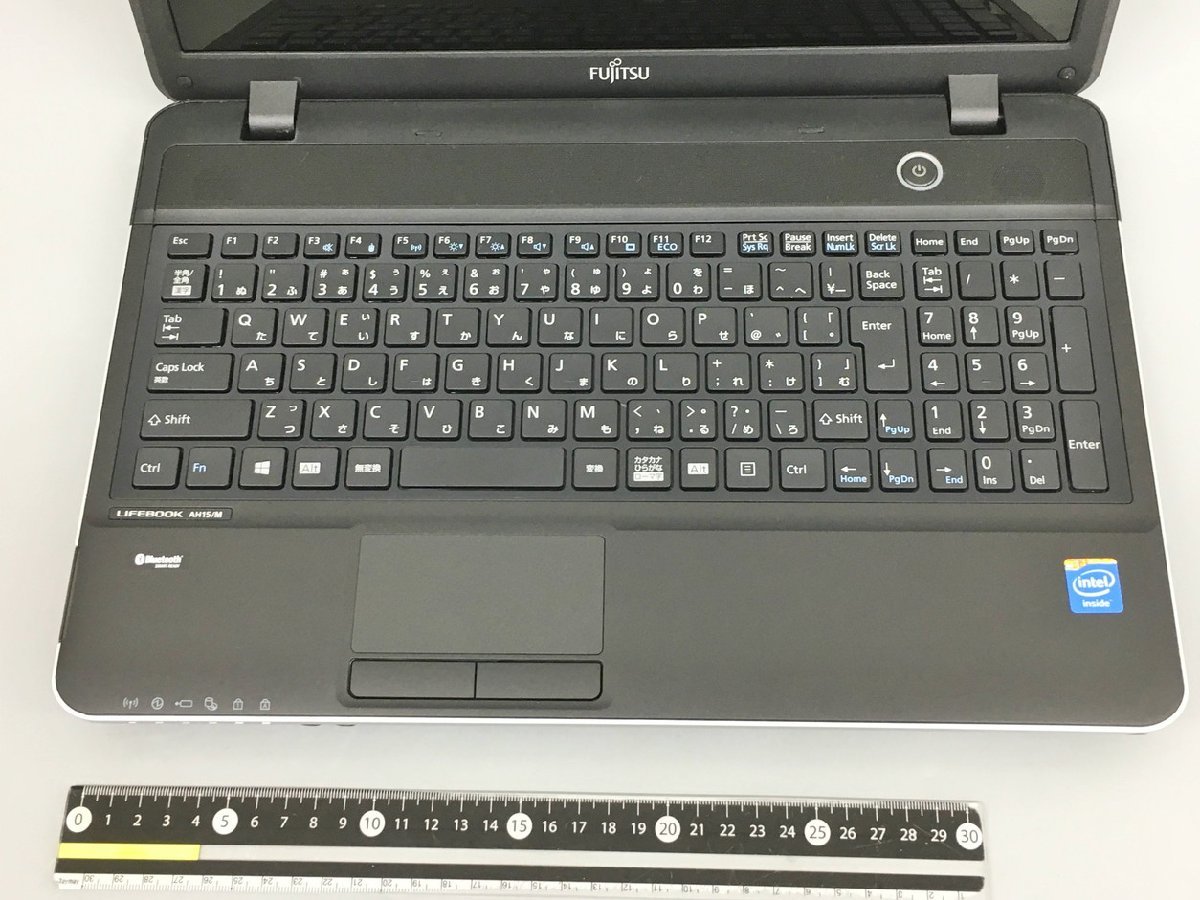 ノートパソコン LIFEBOOK AH15/M FMVA15MJ 富士通 Windows8.1 64bit Celeron 1005M 1.90GHz メモリ2GB HDD500GB 15.6型 2402LR078_画像4