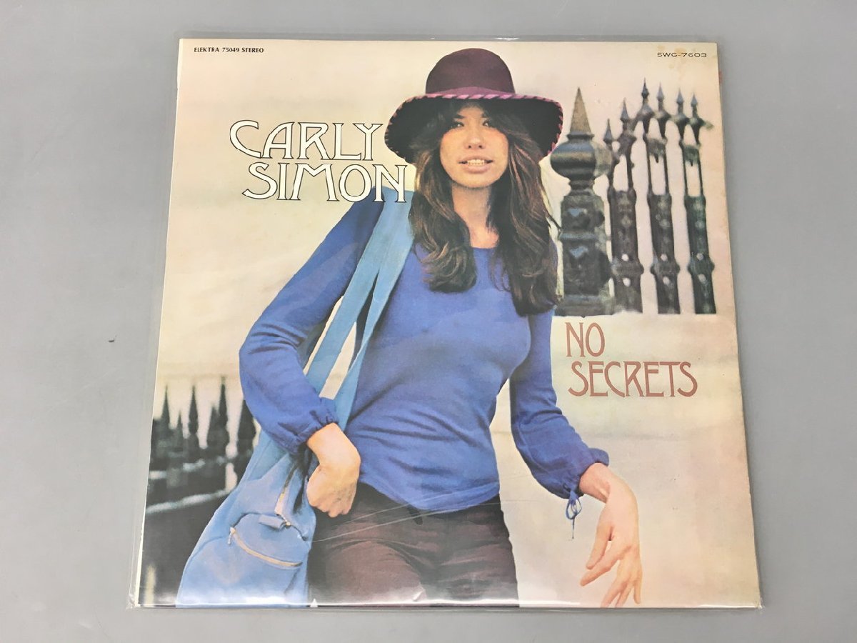 LPレコード Carly Simon No Secrets SWG7603 2402LBR030_画像1