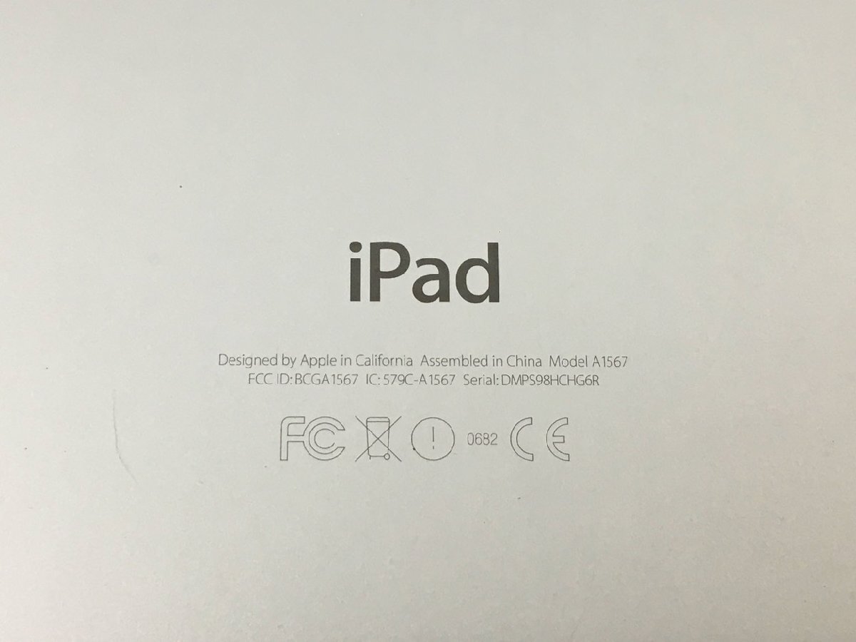 ドコモ アップル docomo Apple iPad Air 2 Wi-Fi + Cellular A1567 スペースグレイ MNVP2J/A 32GB 箱付き 9.7インチ 第2世代 2402LBR050_画像6