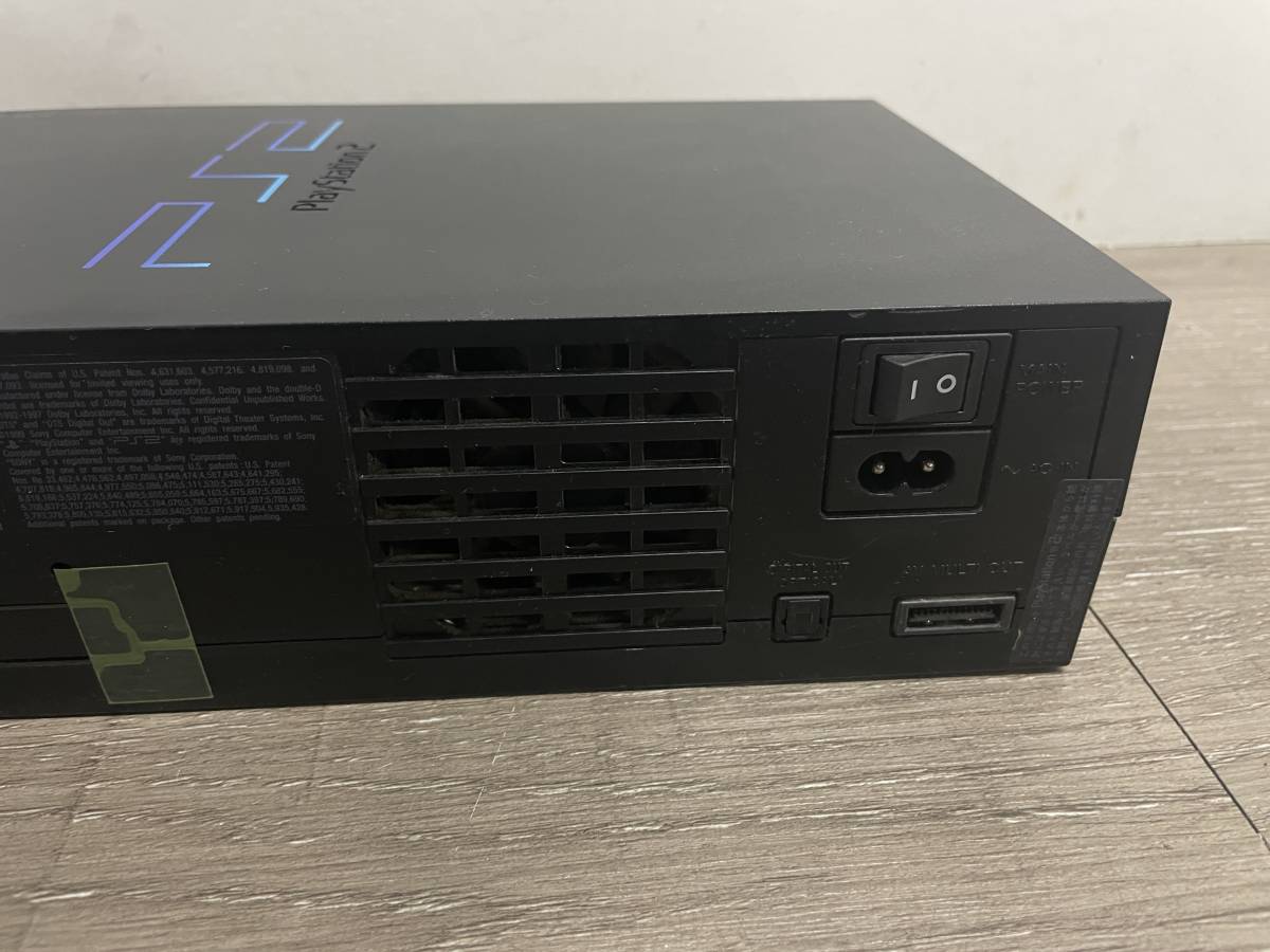 ☆ PS2 ☆ プレイステーション2 SCPH-18000 動作品 本体 コントローラー 箱 付属 Playstation2 プレステ2 デュアルショック2 SONY 9075_画像5