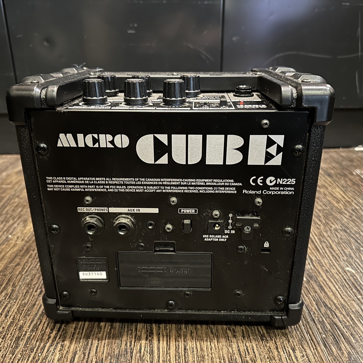 Roland Micro CUBE Guitar Amplifier ローランド ギターアンプ -e329_画像4