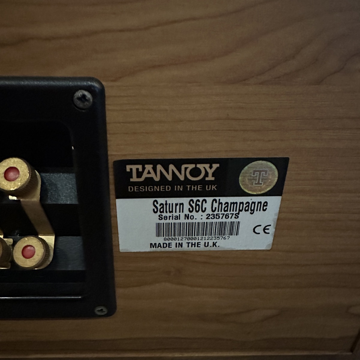 Tannoy Saturn S6C センター スピーカー Speaker タンノイ -e360_画像6
