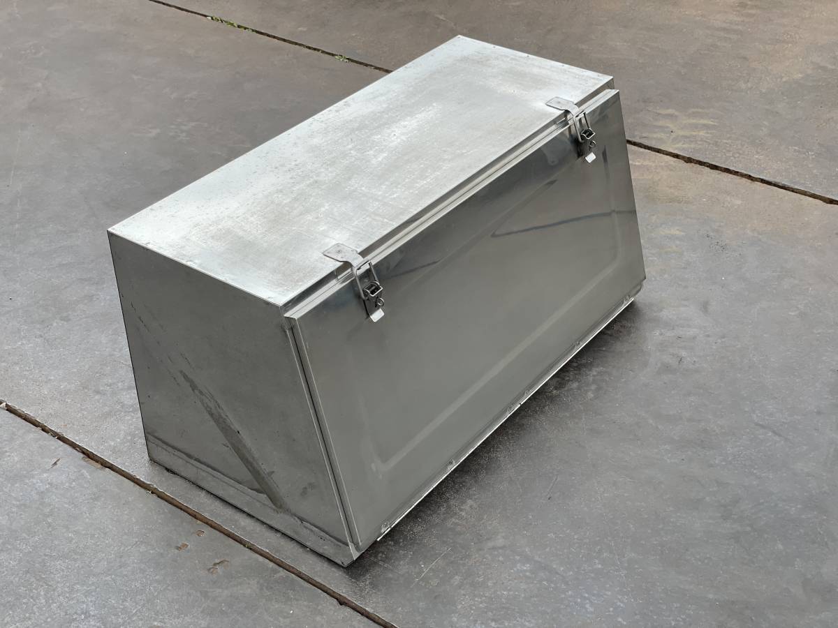 工具箱★幅900mm★ステンレス製★ロック可★道具箱★物入れ★即決★デコトラ★53Cス 工具箱★幅900mm★ステンレス製★ロック可★道具箱★物入れ★即決★デコトラ★53Cス