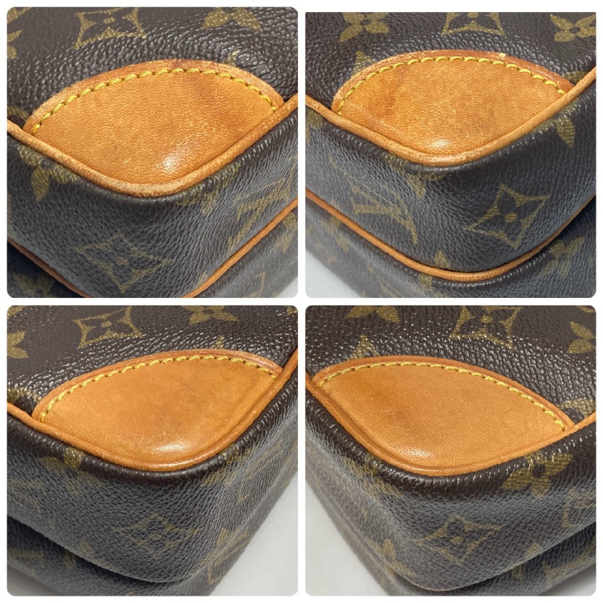 ♪LOUIS VUITTON ルイヴィトン アマゾン M45236 ショルダーバッグ モノグラム ブラウン系 レザー ゴールド金具 斜め掛け レディース♪_画像6