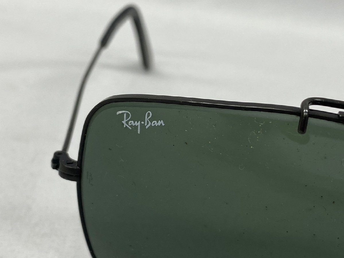 ◇◇Ray-Ban レイバン サングラス ボジュロム アビエーター アメリカ製 ケース付き ブラック系◇◇_画像8