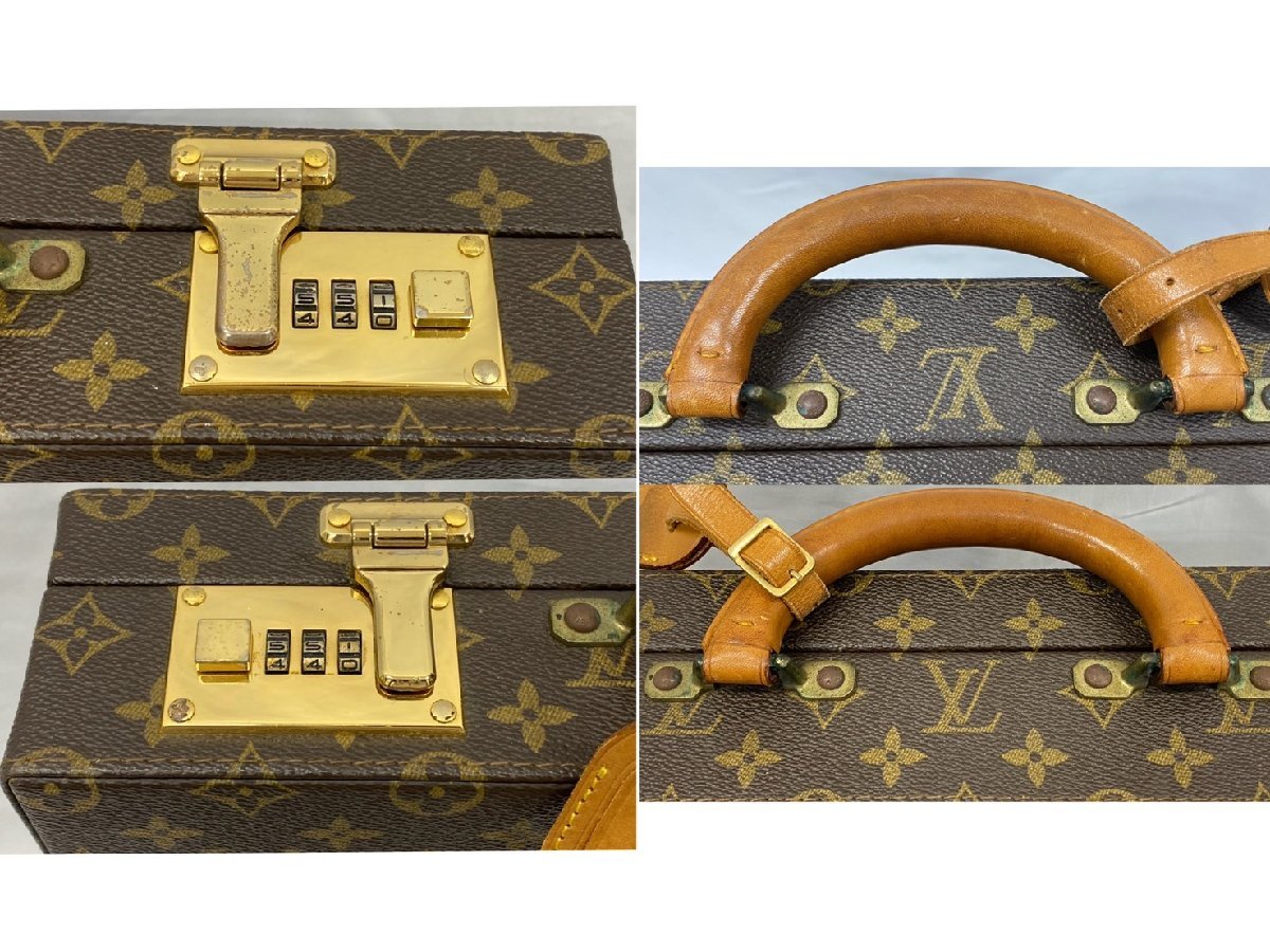 ◇◇LOUIS VUITTON ルイヴィトン モノグラム キャンバス アタッシュケース クラッシャー ロックナンバー【511】【511】◇◇M53124_画像7