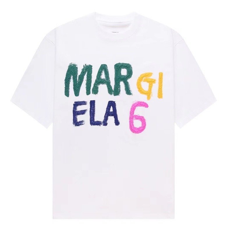 送料無料　マルタンマルジェラ　Maison Margiela　MM6　メンズ　Tシャツ　文字ロゴ　半袖　丸首　1716-48