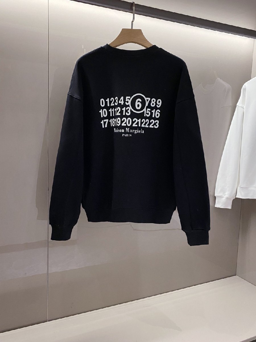 Maison Margiela マルタンマルジェラ　メンズ　パーカ　丸首　裏起毛　コットン　M-3XL　サイズ選択可能　MM6　2780