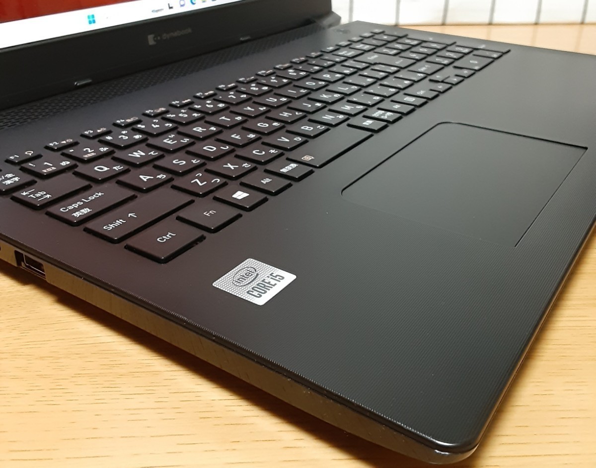 M.2/SSD1TB+HDD1TB 15.6型FHDディスプレイ/IPS 第10世代/i5-10210U M/16GB Blu-ray【東芝dynabook BJ65/FS】Win11/Office 検T75 _画像3