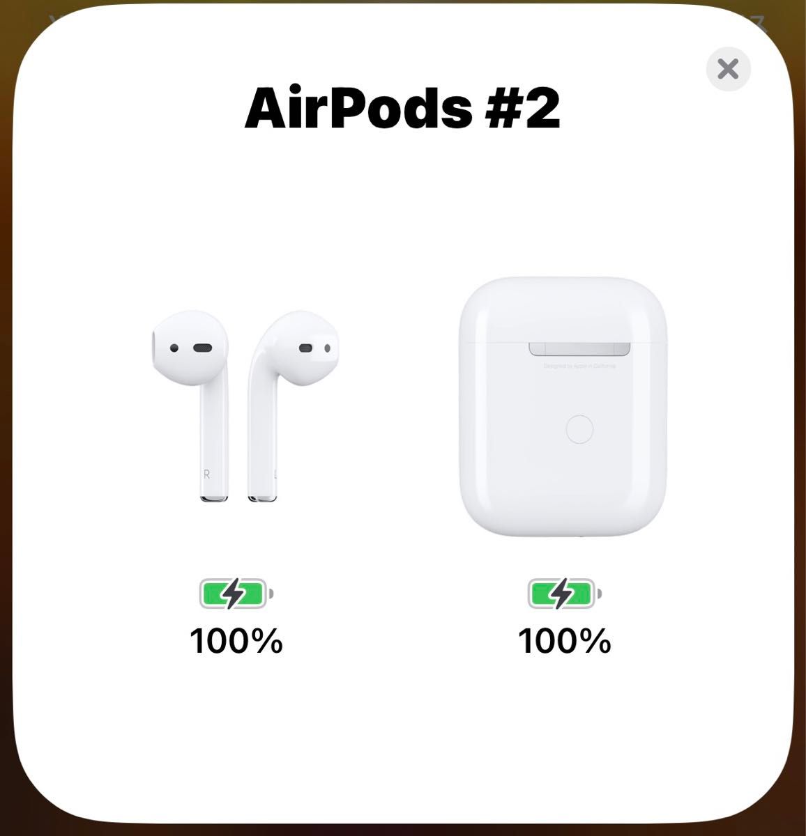 人気モデル　AirPods 第2世代接続タイプワイヤレス特徴Bluetooth 【正規品・純正品】