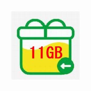 11GB(10GB+1GB) mineo パケットギフト_画像1