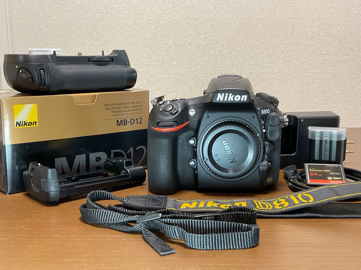 Nikon D810 + バッテリーグリップMB-D12