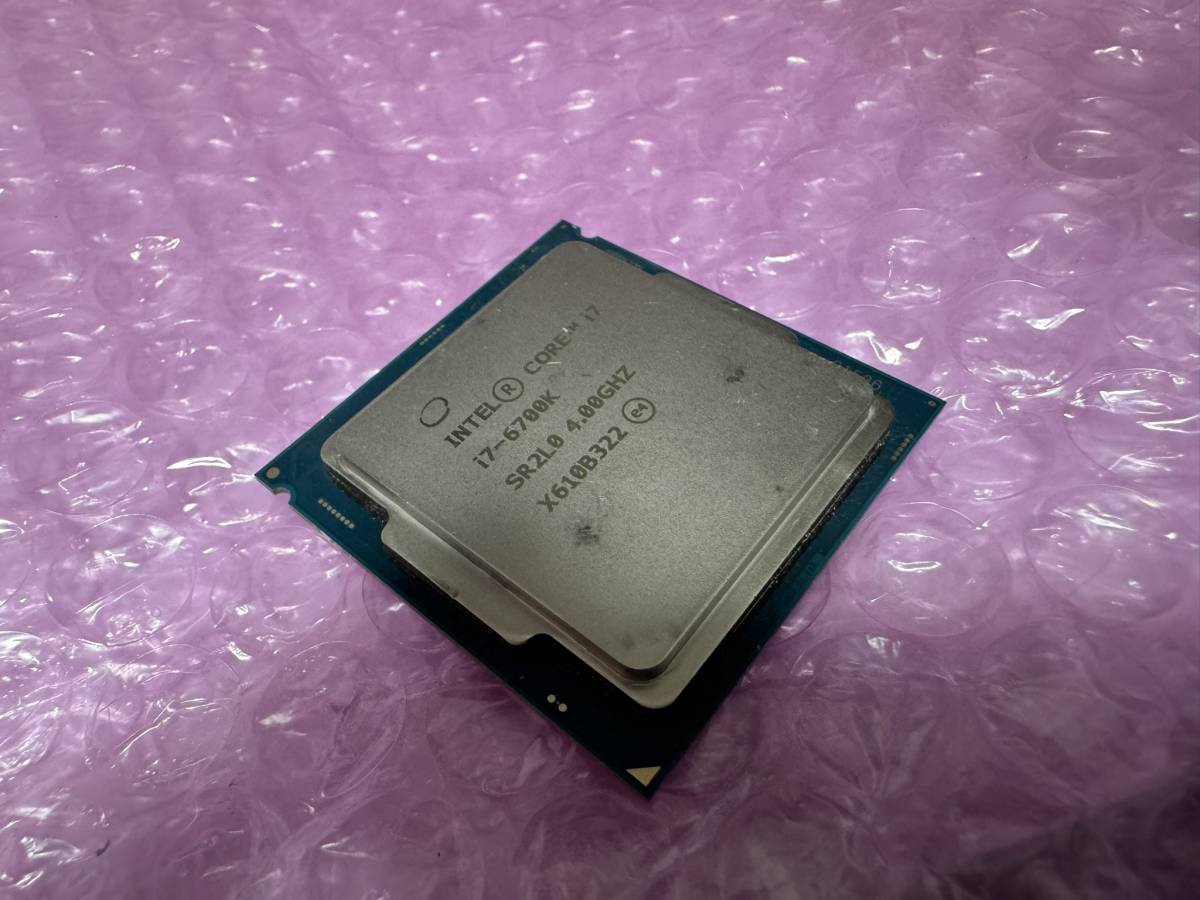 動作確認済 Intel 第6世代 Core i7 6700K_画像1