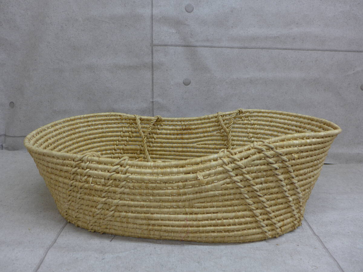 bb334* baby baby crib Koo fan Carry basket bedding newborn baby interior storage . basket antique retro /160