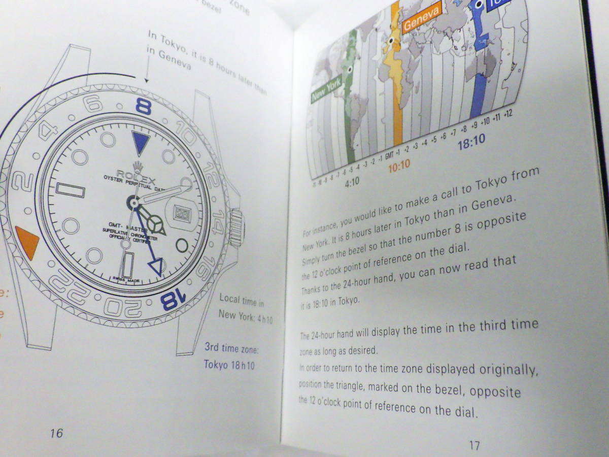 ROLEX ロレックス GMTマスター2 冊子 英語 3点 №2344_画像8