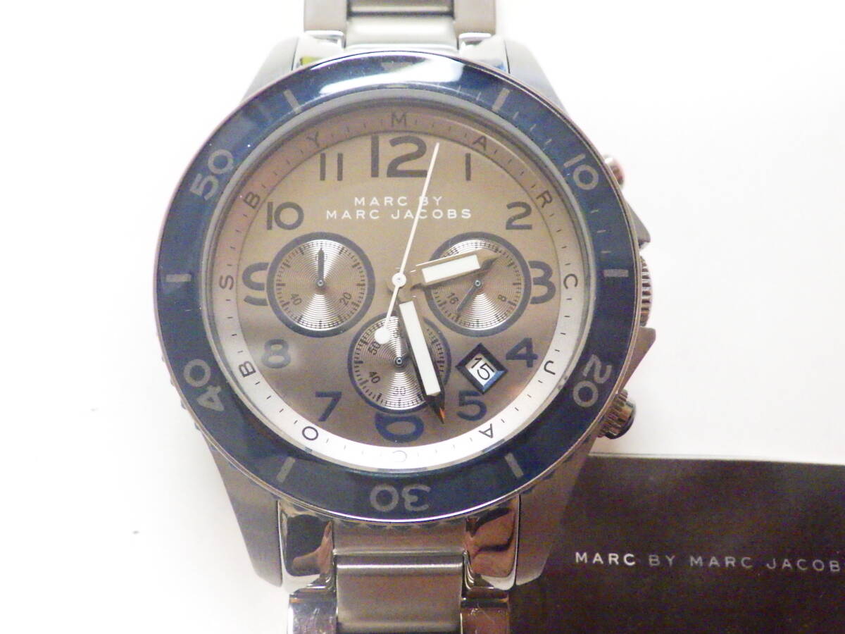 マークバイマークジェイコブス メンズ クロノグラフ腕時計 MBM5028　№034