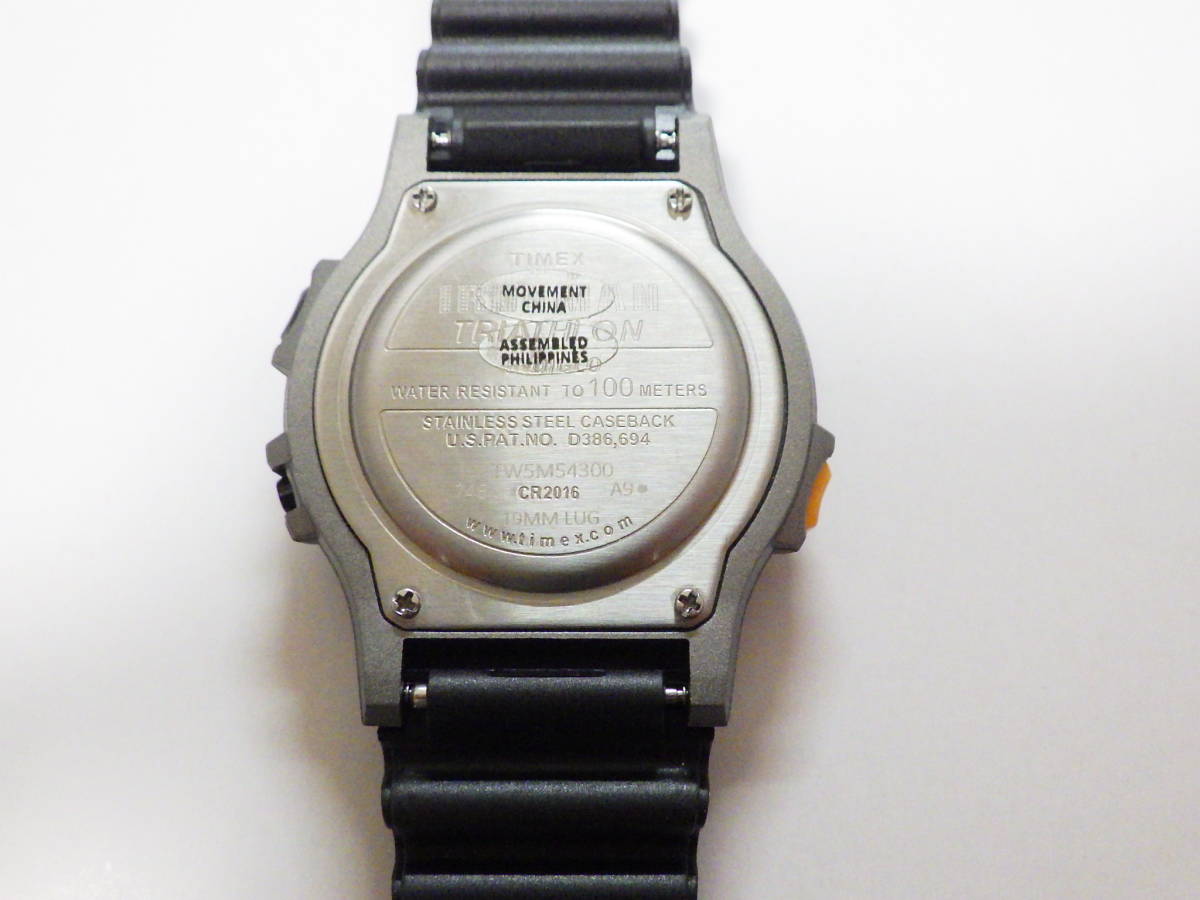 TIMEX タイメックス アイアンマン 難あり デジタル腕時計 TW5M54300　№017_画像2