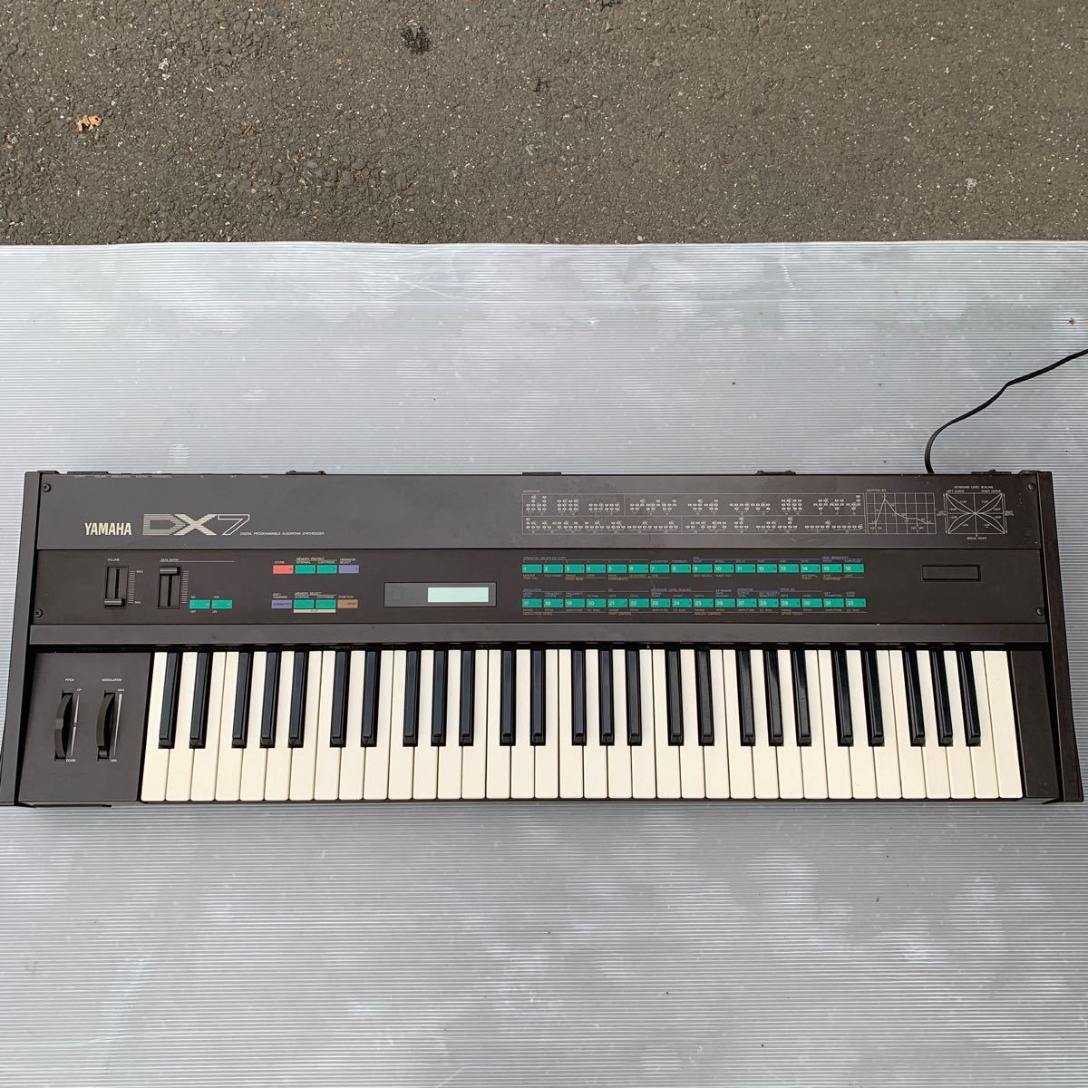 Yahoo!オークション - YAMAHA DX7 シンセサイザー 動作未確認の Yahoo!オークション - YAMAHA DX7 シンセサイザー 動作未確認の