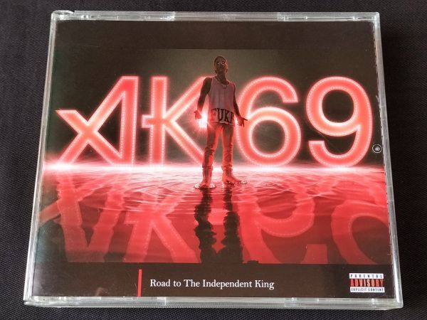 初回限定3CD[AK-69/ROAD TO THE INDEPENDENT KING]DJ RYOW DS455PMX☆GO DOPEMAN4-SIDE MOTO PHOBIA OF THUG M.O.S.A.D.TOKONA-X RED MAGIC_画像1
