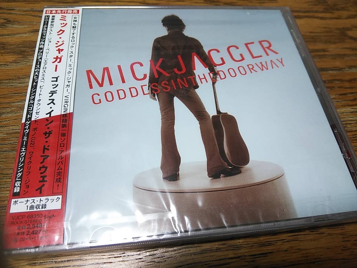 ●新品・廃盤 MICK JAGGER　GODDESS IN THE DOORWAY　01年ソロ　国内盤 (ボーナストラック１曲収録！)　ROLLING STONES_画像1