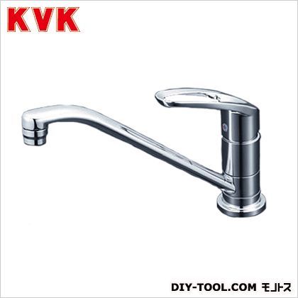 未使用保管品　KVK 取付穴兼用型・流し台用シングルレバー式混合栓 奥行×高さ:262×590mm 型番：KM5011UT_画像9