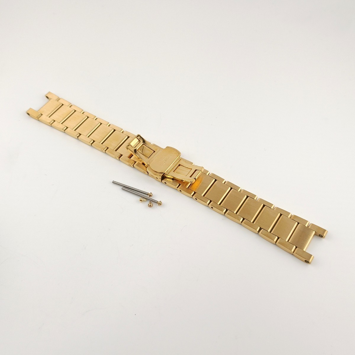 20mm ポリッシュ イエローゴールド 腕時計 凹型 社外品 ブレスレット 【対応】 カルティエ パシャ38 Cartier_画像5