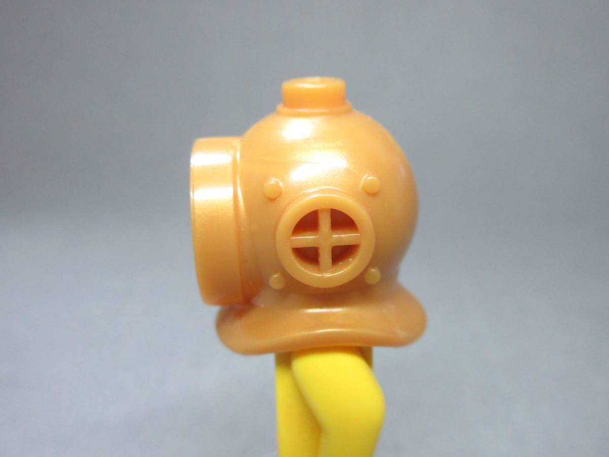 LEGO★125 正規品 ダイビング ヘルメット 被り物 同梱可能 レゴ シティ ミニフィグ 海 アクア シー ダイバー_画像4