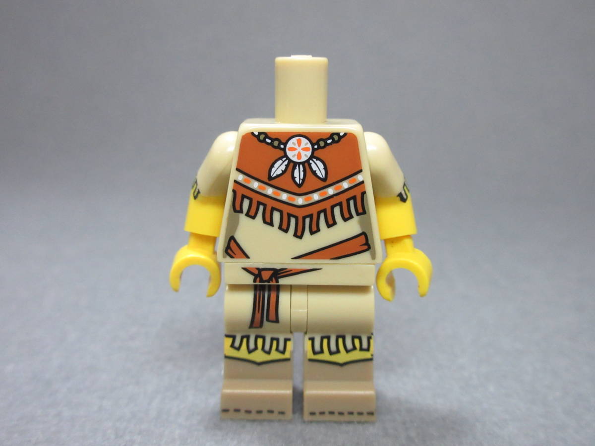 LEGO★137 正規品 インディアン ミニフィグ ボディ 同梱可能 レゴ シティ ウェスタン 部族 民族 先住民_画像1