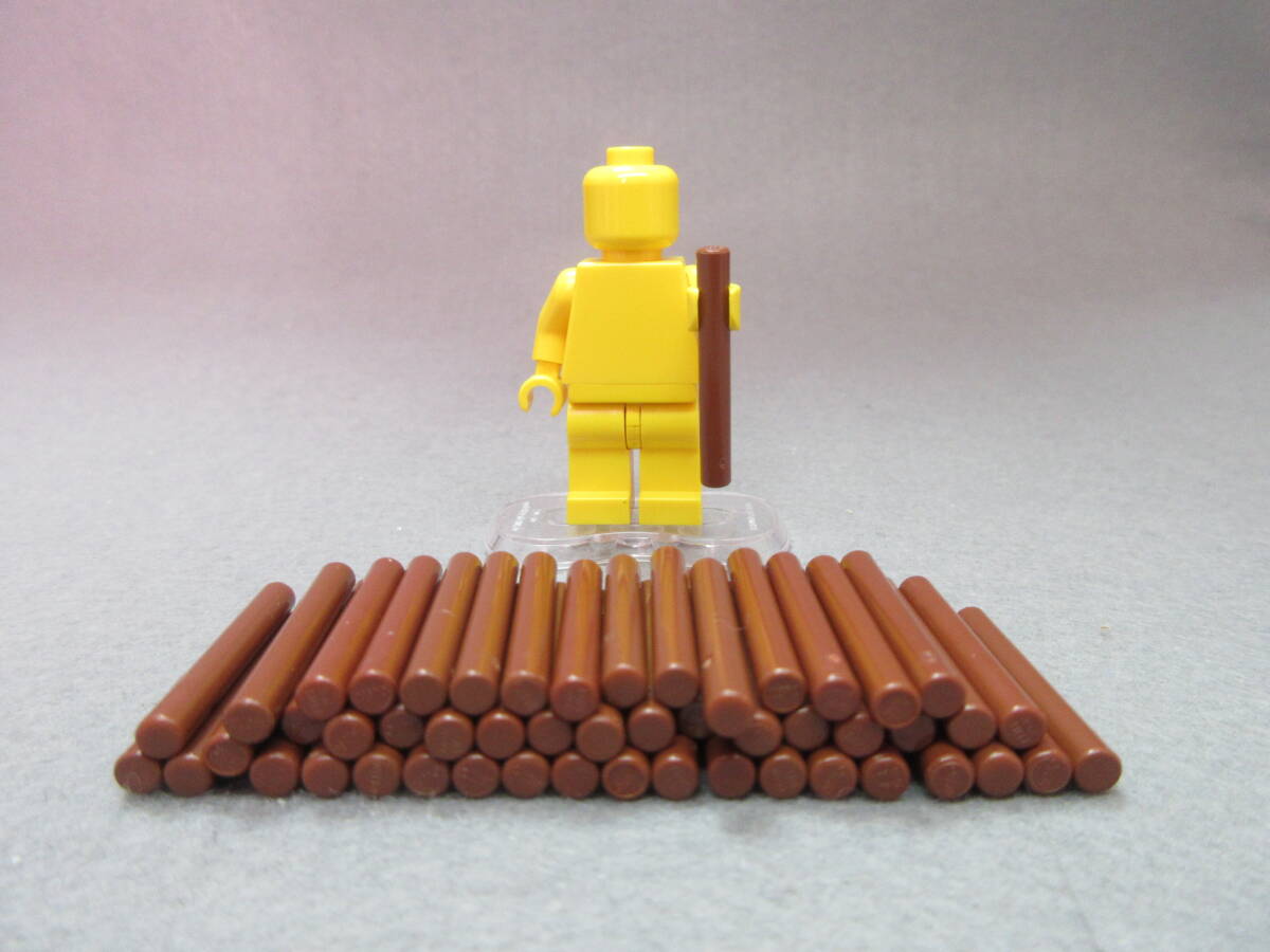 LEGO★CT15 正規品 50本 長さ3 棒 スティック 杖 パーツ 同梱可能 レゴ シティ タウン 小物 アクセサリー 手持ち_画像1