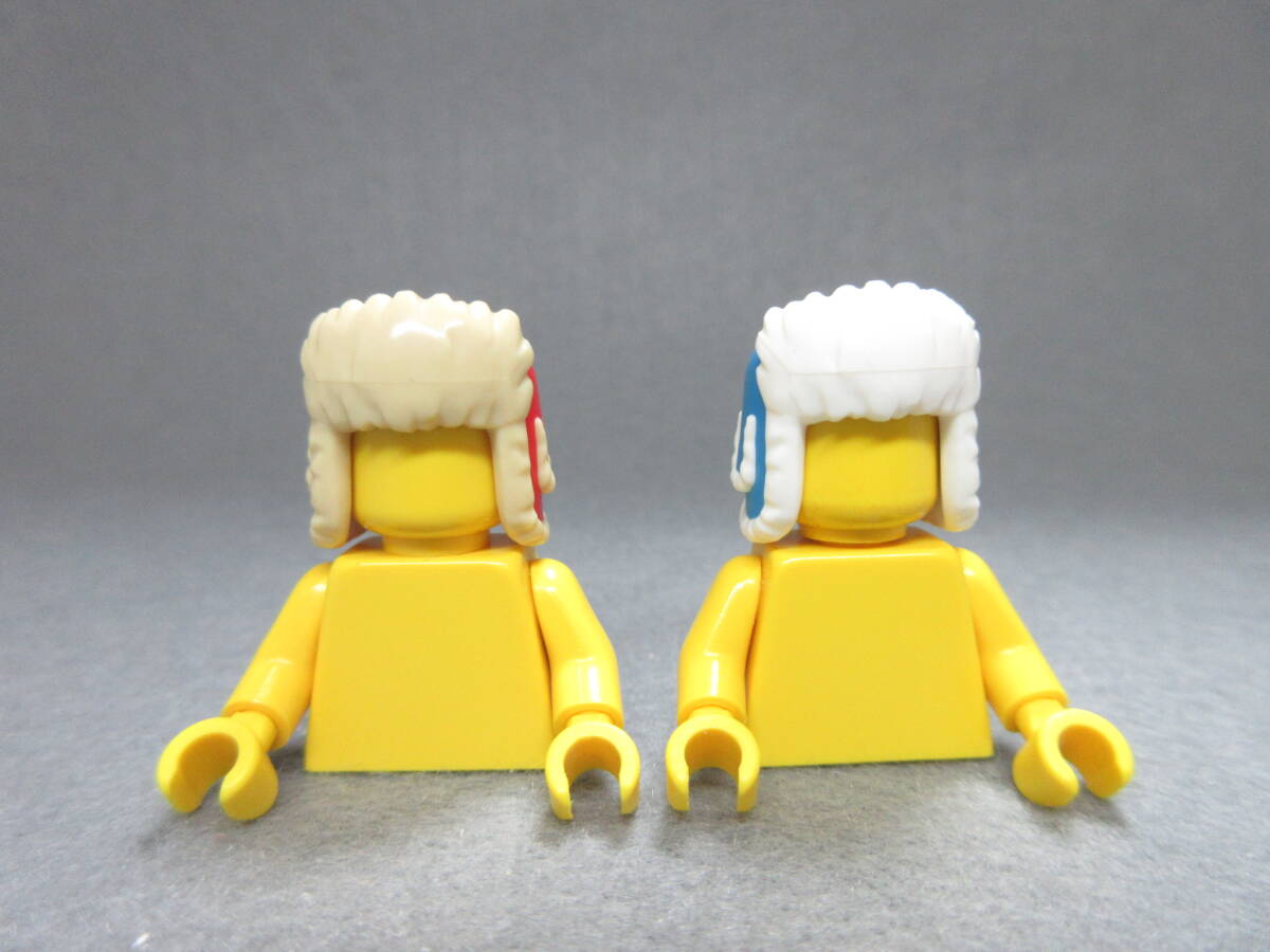 LEGO★243 正規品 防寒帽 ミニフィグ用 同梱可能 レゴ シティ タウン 被り物 カツラ 髪 男性 男の人 男の子 エスキモー 北極 南極_画像2