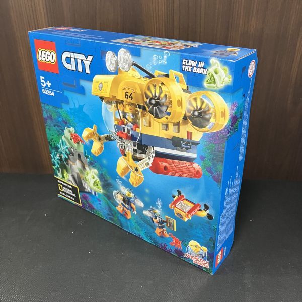 1円スタート 新品未開封 LEGO レゴ 60264 シティオーシャン City Ocean Exploration Submarine Set_画像2