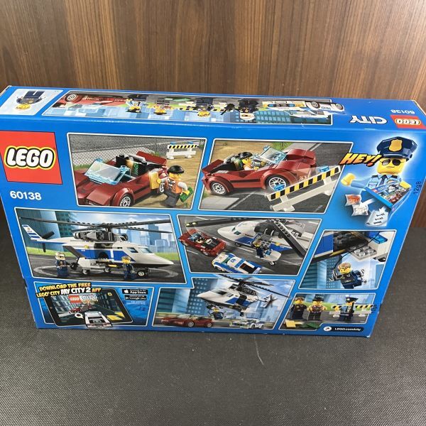 1円スタート 新品未開封 レゴ LEGO レゴシティポリスヘリコプター ポリスカー 60138_画像4