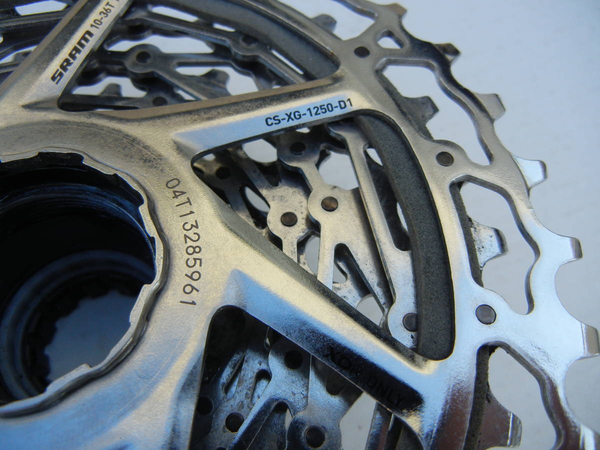 美品：SRAM RIVAL XG-1250 12S 10-36T_画像5