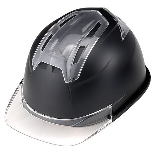 トーヨー セフティー TOYO つや消しヘルメットVenti NO.396FEM-C-BK 厚生 労働省 保護帽 検定合格品 建築 建設 工事 現場 鳶 鳶職 足場 屋_つや消し ヘルメット Venti NO.396FEM-C-BK