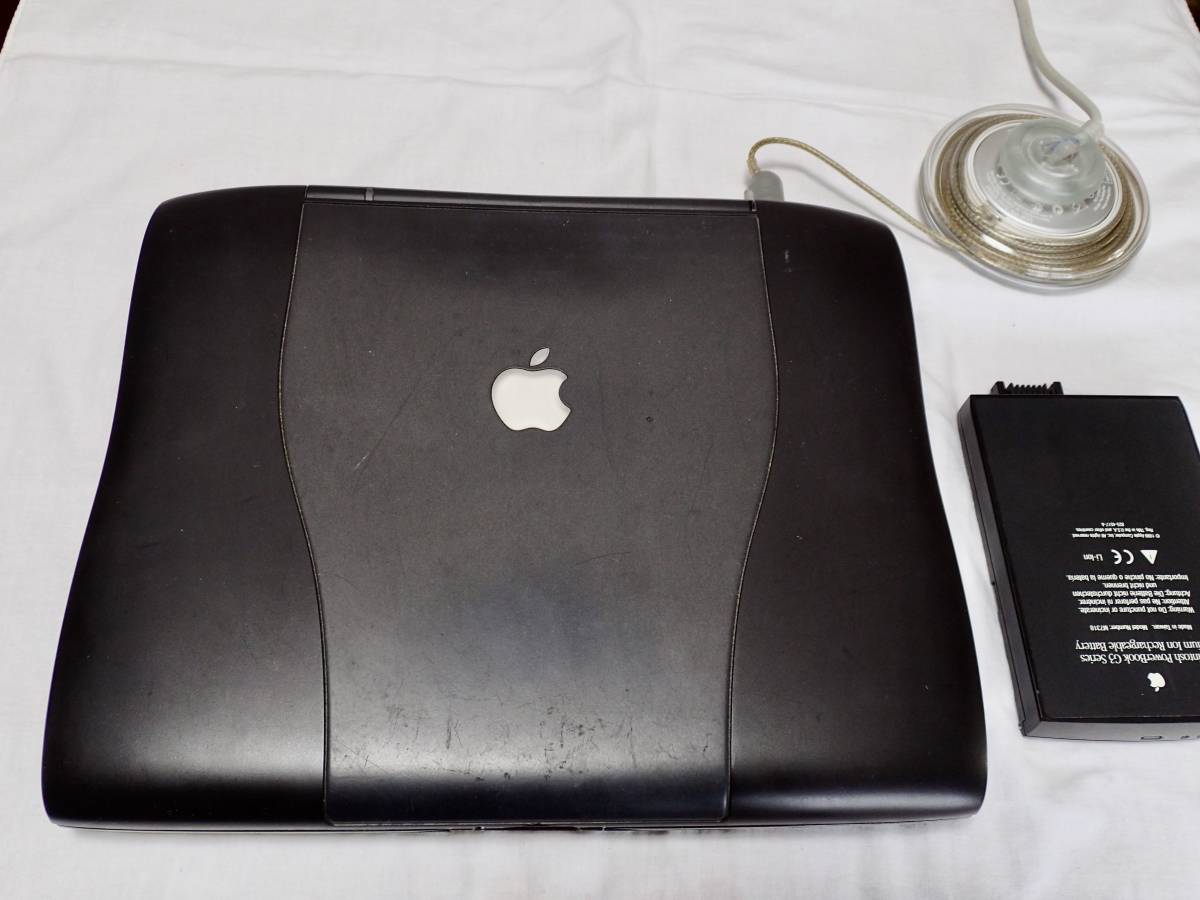 Apple PowerBook G3 Lombard 完動品 アプリ多数インストールのまま_画像5