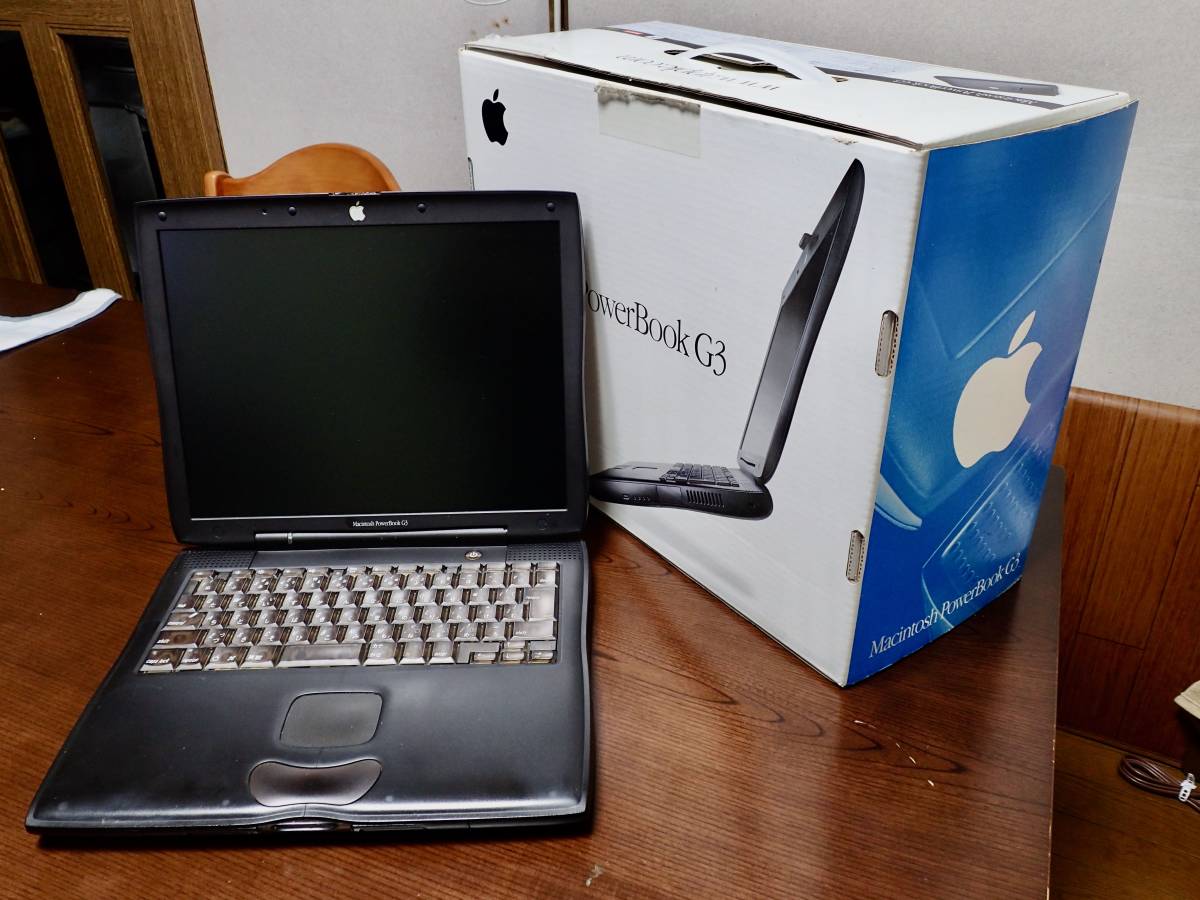 Apple PowerBook G3 Lombard 完動品 アプリ多数インストールのまま_画像3