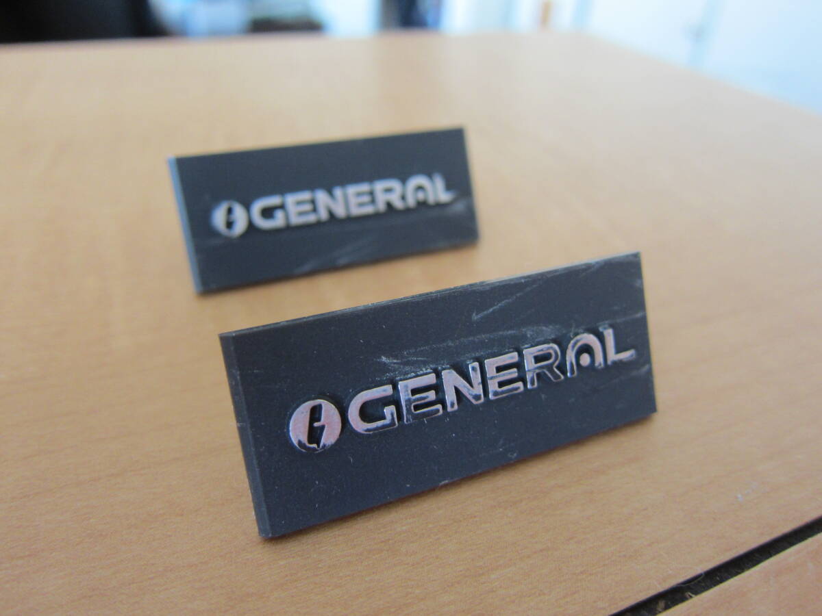 GENERAL 　 スピーカー　　エンブレム　　4.2cm 　２個_画像2