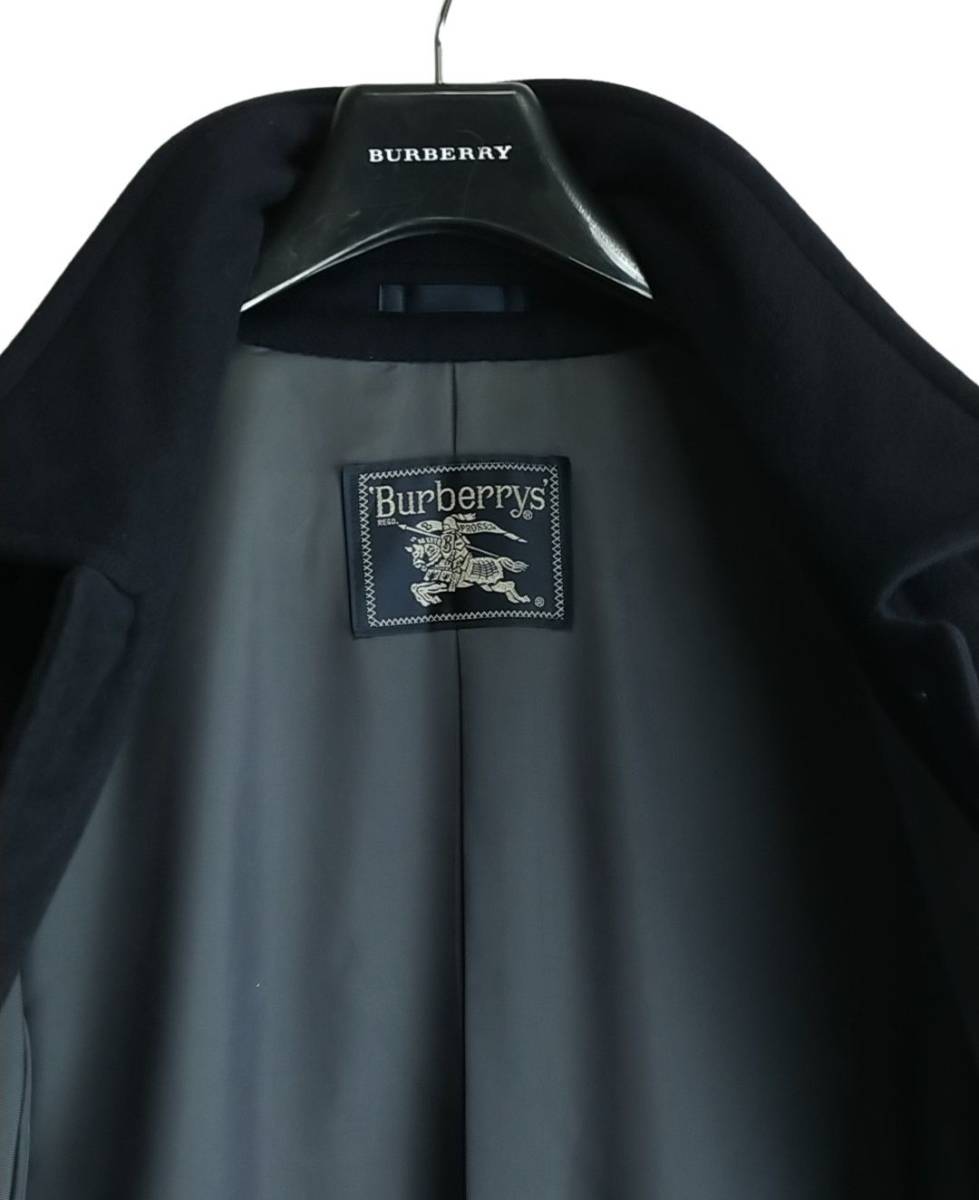 ★【完全別格】★約25万　バーバリー　BURBERRY　完全最高級カシミヤロングコート　圧倒的高級感　超スタイリッシュ　メンズ_画像6