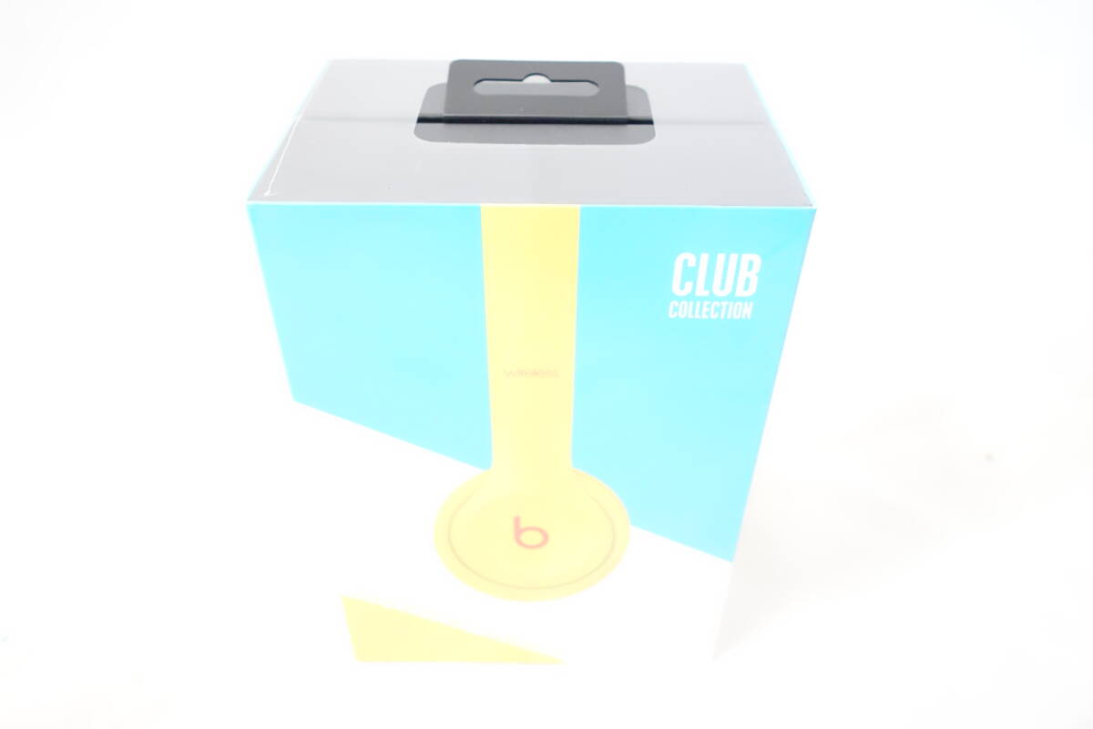 【新品】 ビーツ Beats by Dr. Dre ヘッドホン Beats Solo3 Wireless Club Collection クラブイエロー MV8U2PA/A (国内正規品)