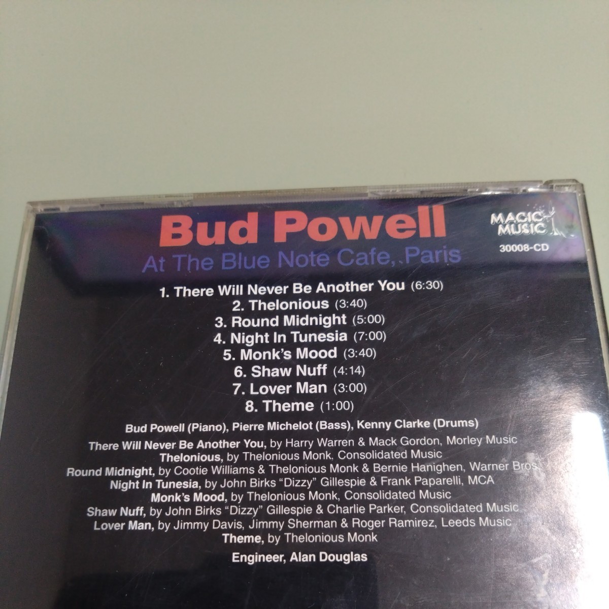 バド・パウエル　Bud Powell / At The Blue Note Cafe Paris_画像3