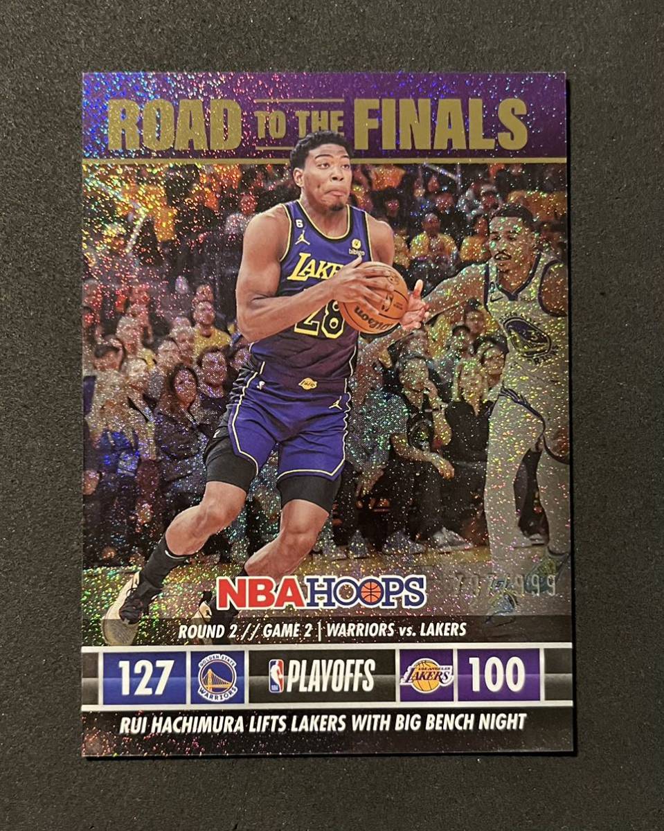 【999枚限定】 Rui Hachimura 八村塁 NBA Hoops Road to the finals /999 #19 Lakers レイカーズ NBA _画像1