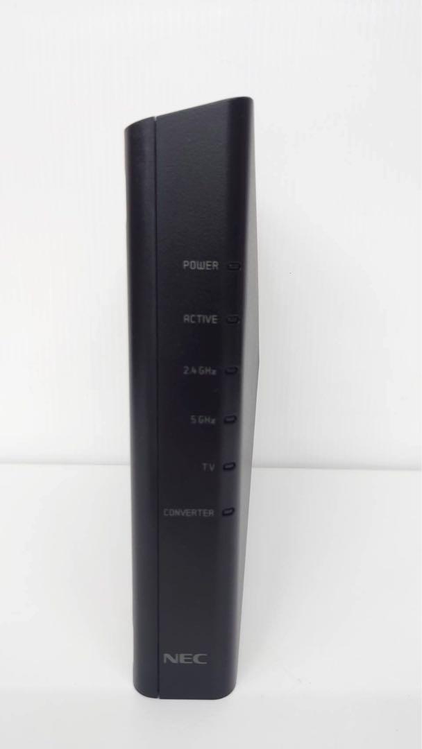 NEC 無線 ホームルーター PA-WX3600HP ブラック　Wi-fi6 安定通信_画像4