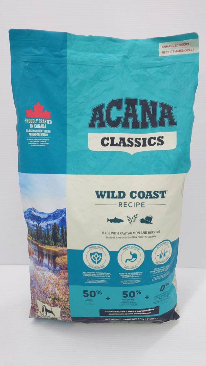 アカナ ACANA ドッグフード ワイルドコーストレシピ　魚 9.7kg