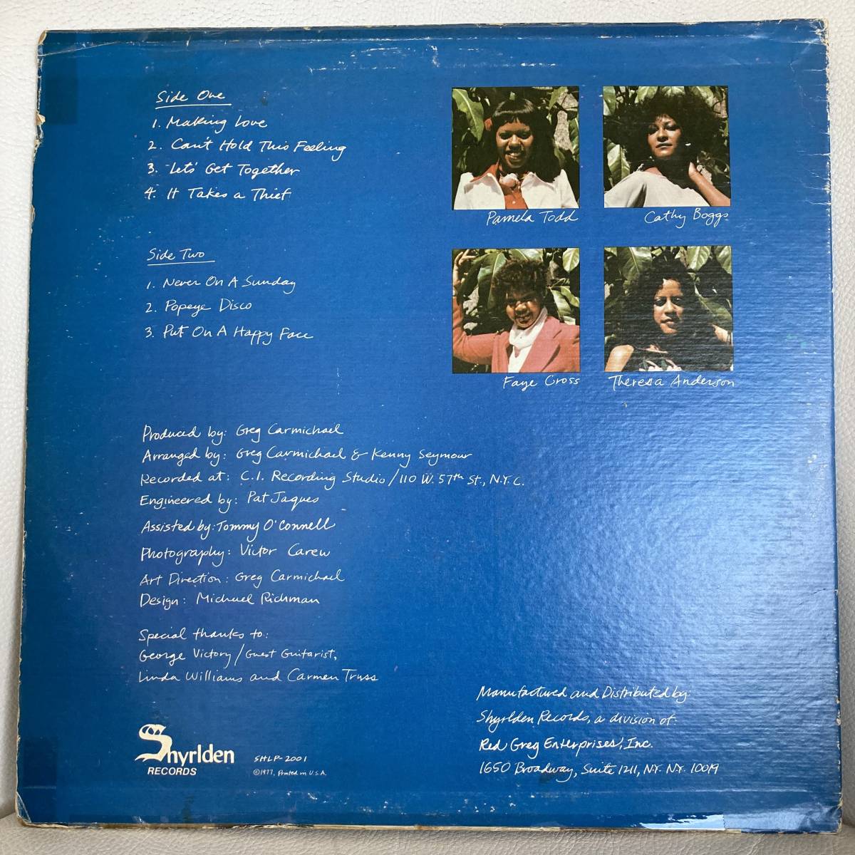 Pam Todd & Love Exchange - Let's Get Together (LP, Album)_画像2