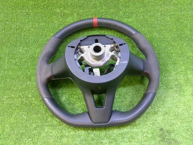  Serena Nismo nismo GFC27 original steering wheel steering wheel leather * suede type switch operation tested air bag missing goods 