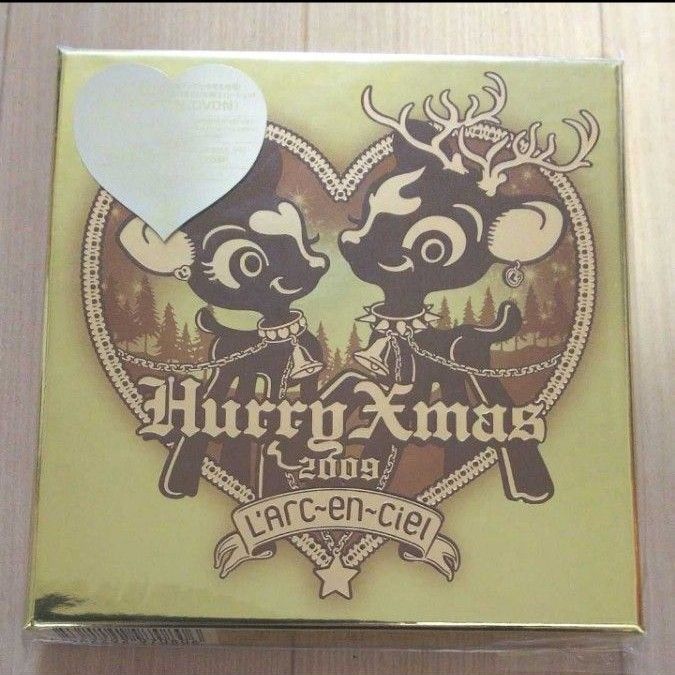 L'Arc-en-Ciel Hurry Xmas【完全生産限定盤】DVD付 ｺﾞｰﾙﾄﾞ.ﾚｯﾄﾞver.特典【値下げ済み】