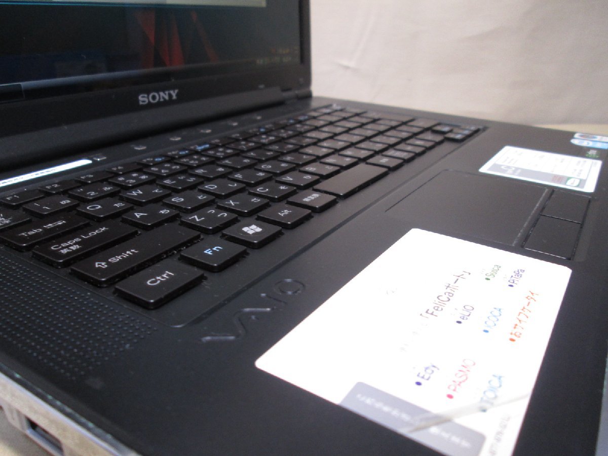 SONY VAIO type C VGN-CR62B/R【Celeron 550 2.0GHz】　【Vista】 長期保証 [88284]_画像3