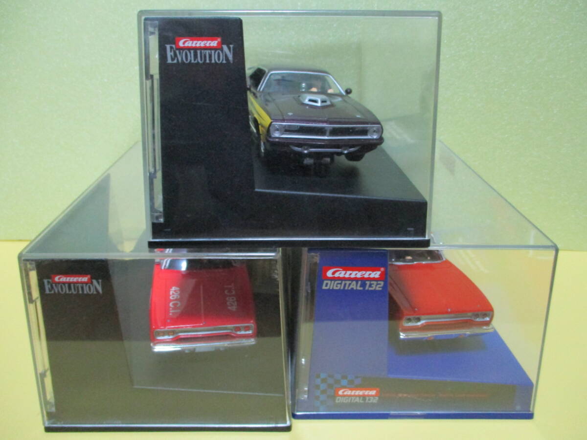 CARRERA PLYMOUTH ROADRUNNER / HEMI CUDA / ROAD RUNNER / アメ車 3台セットの画像5